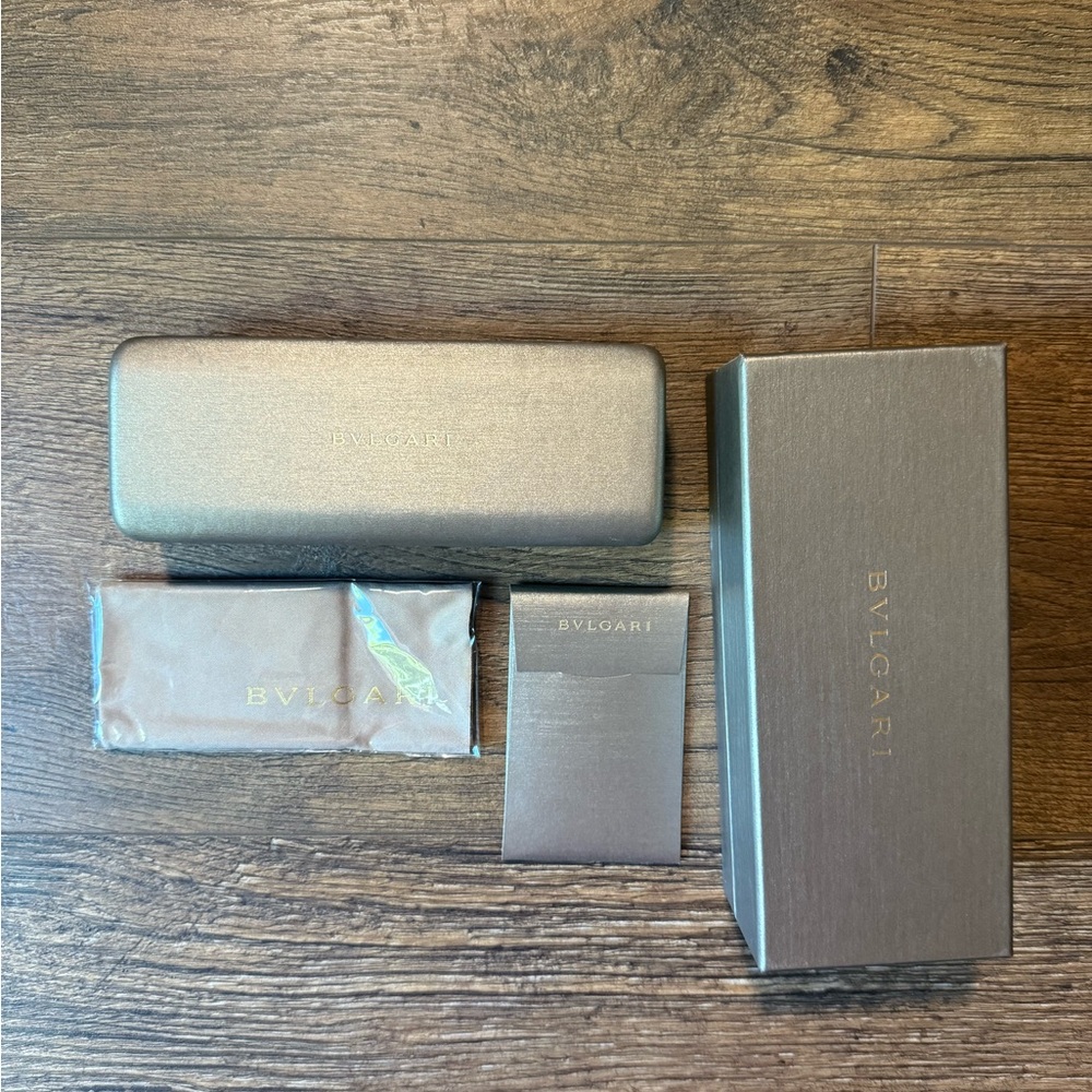 BVLGARI Glasses Case with Box